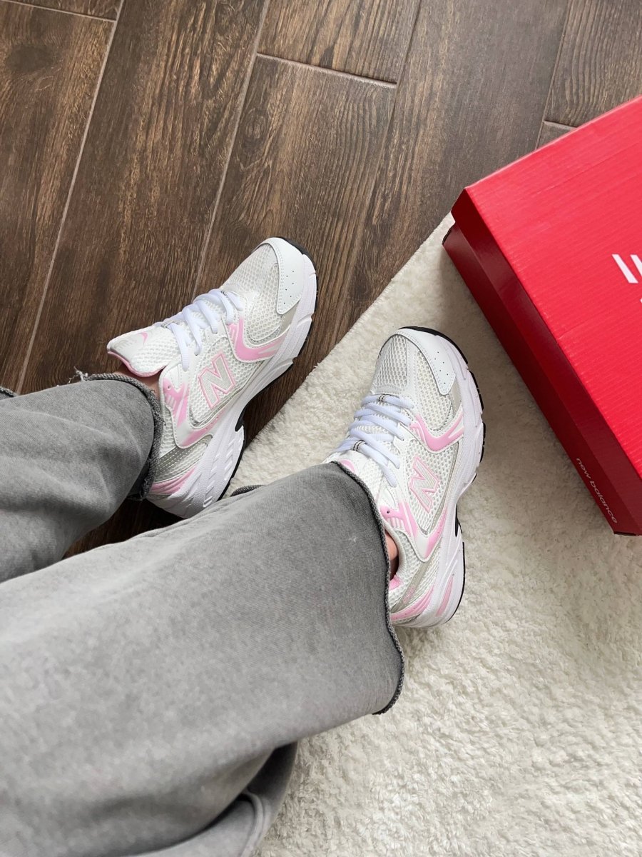 New Balance 530 White Pink Silver - oceanhype - 