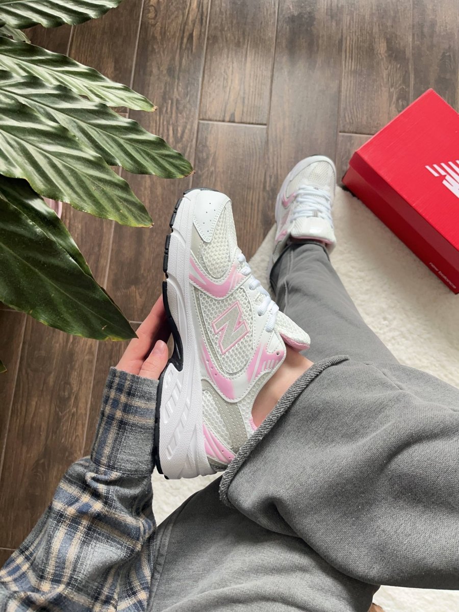 New Balance 530 White Pink Silver - oceanhype - 