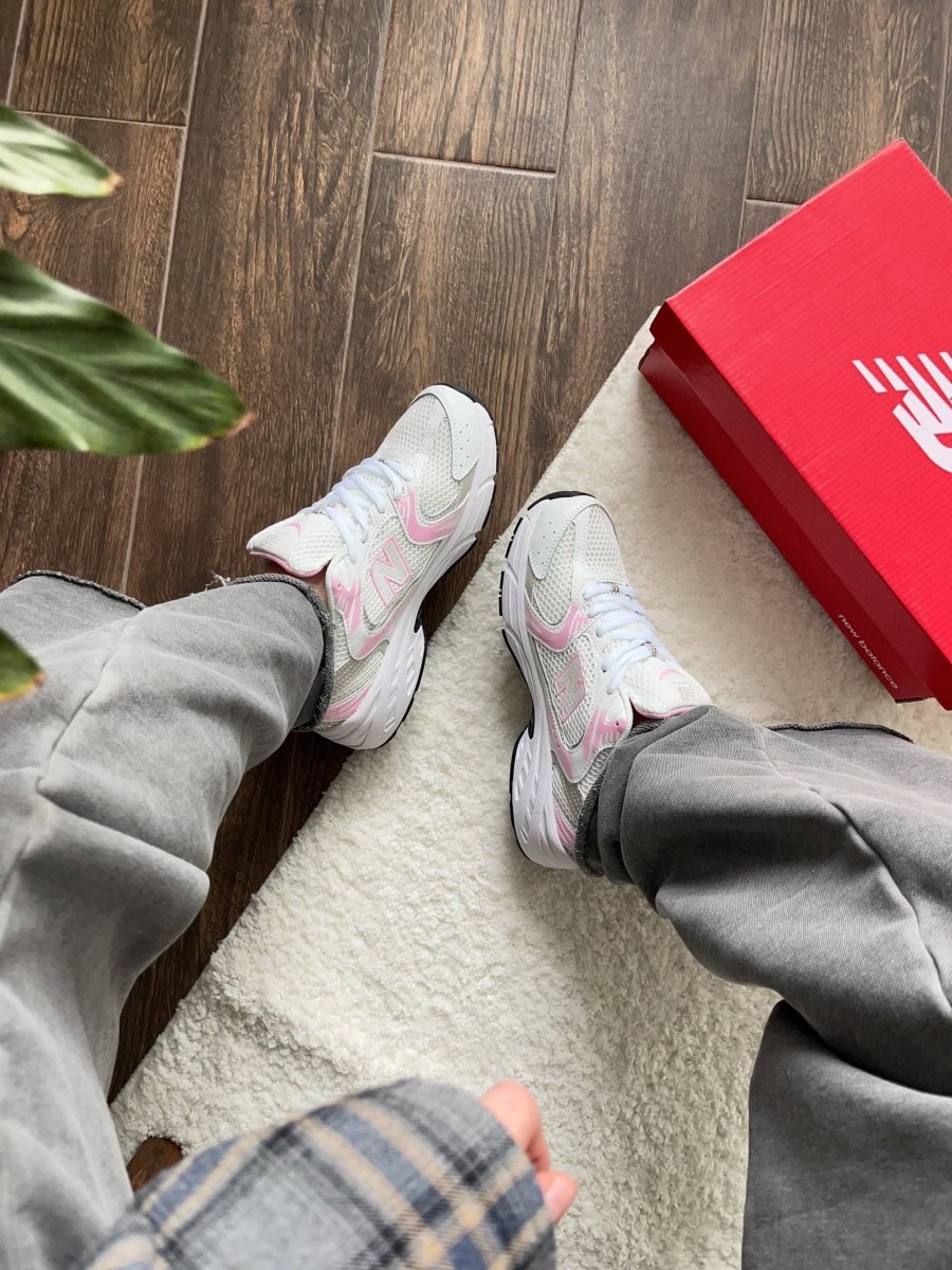 New Balance 530 White Pink Silver - oceanhype - 