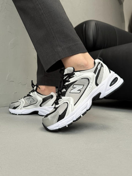 New Balance 530 White Silver Black - oceanhype - 