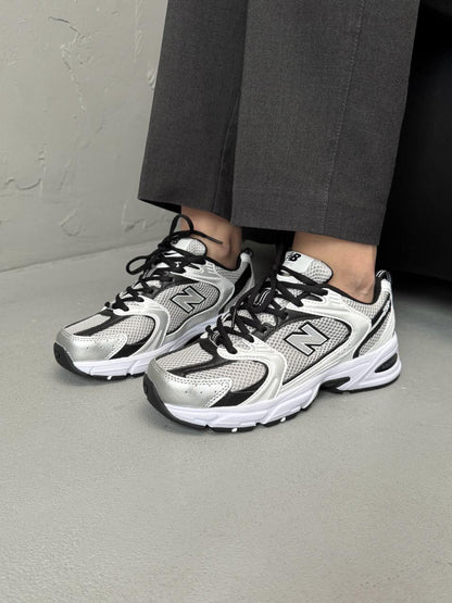 New Balance 530 White Silver Black - oceanhype - 