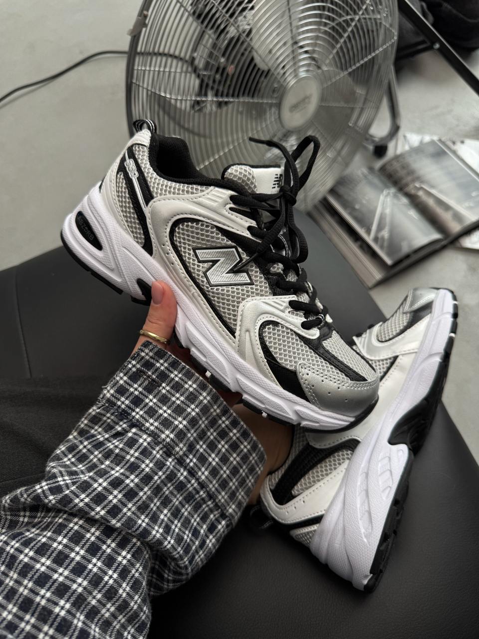 New Balance 530 White Silver Black - oceanhype - 