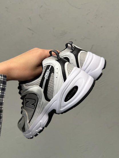 New Balance 530 White Silver Black - oceanhype - 