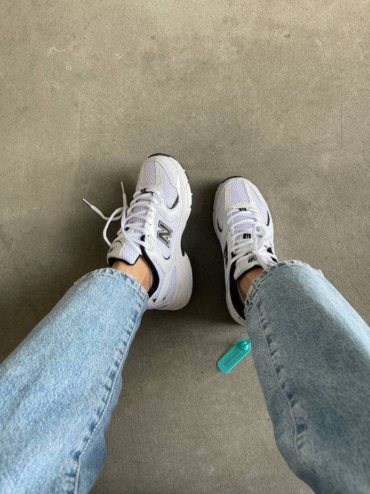 New Balance 530 White Black - oceanhype - 