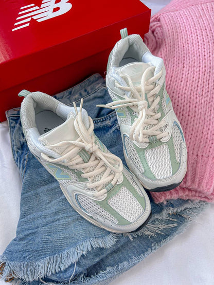 New Balance 530 Beige Mint - oceanhype - 