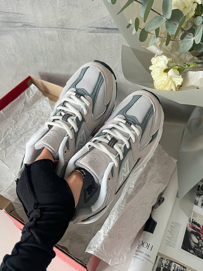 New Balance 530 Grey White - oceanhype - 