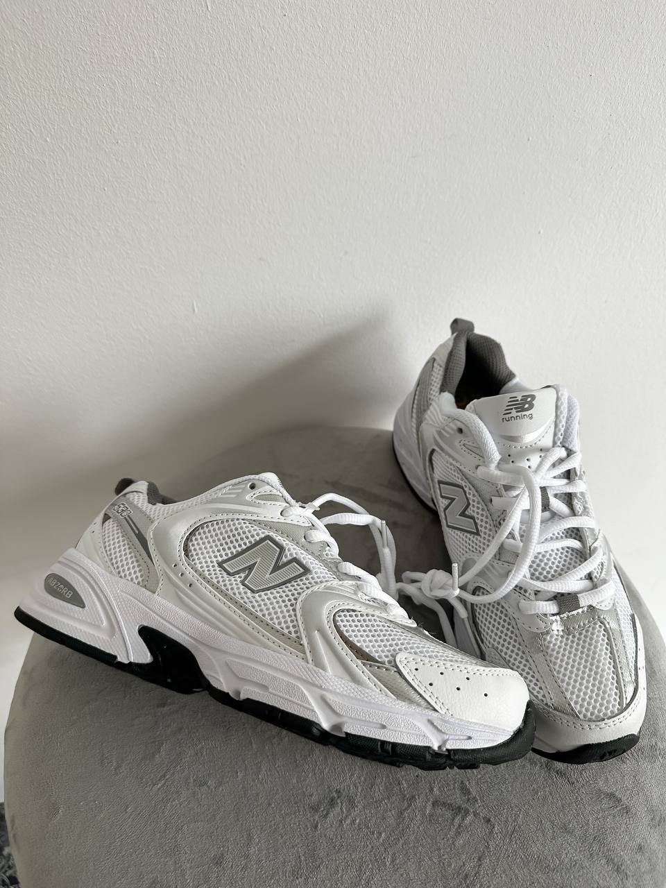 New Balance 530 White Grey Silver - oceanhype - 