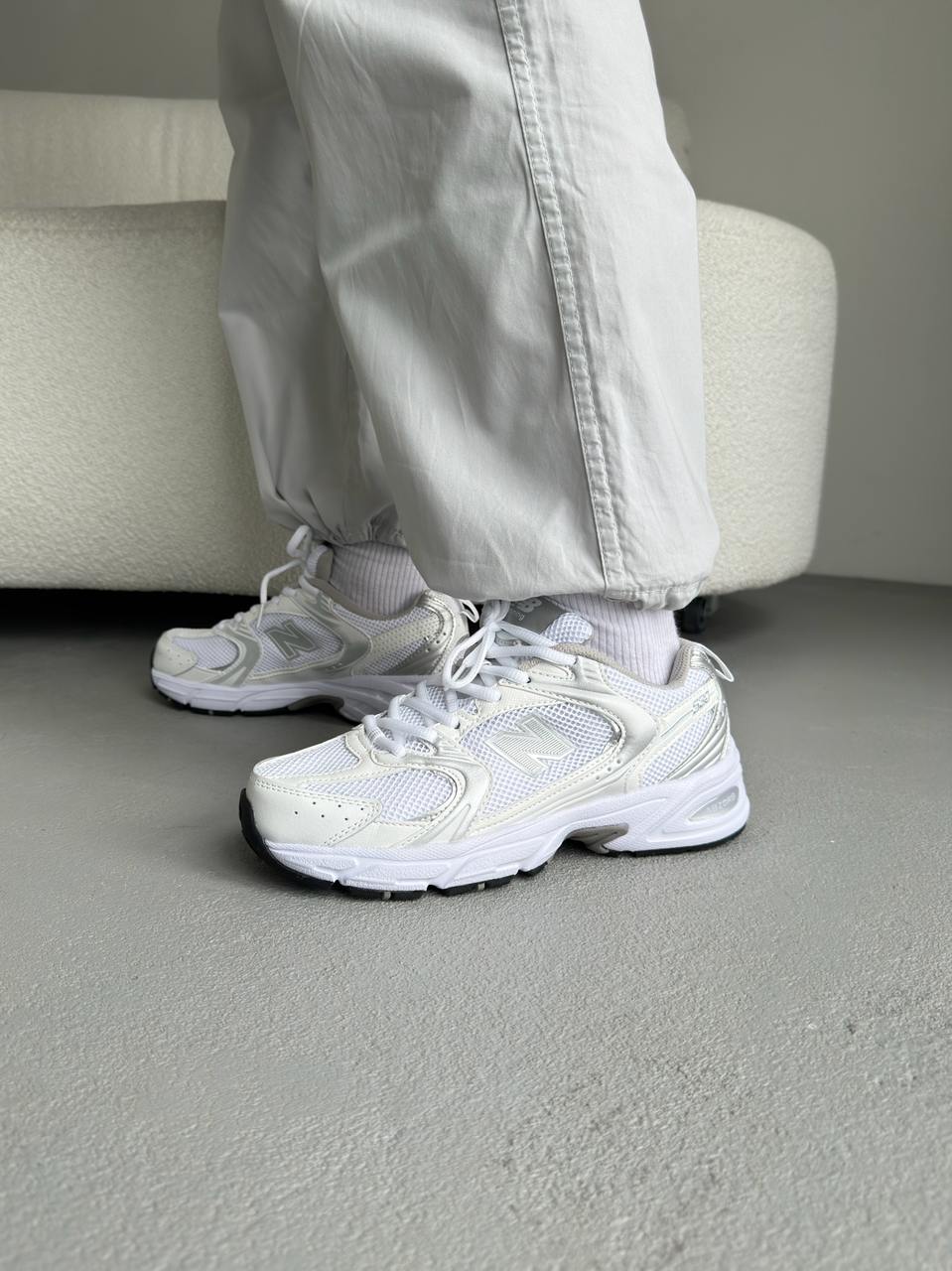 New Balance 530 Silver White - oceanhype - 