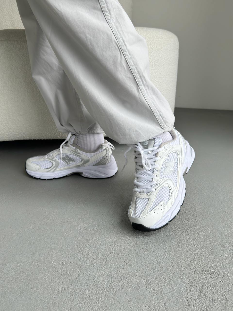 New Balance 530 Silver White - oceanhype - 