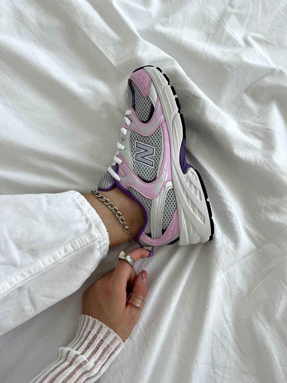 New Balance 530 Pink Grey - oceanhype - 