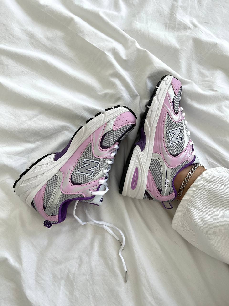New Balance 530 Pink Grey - oceanhype - 
