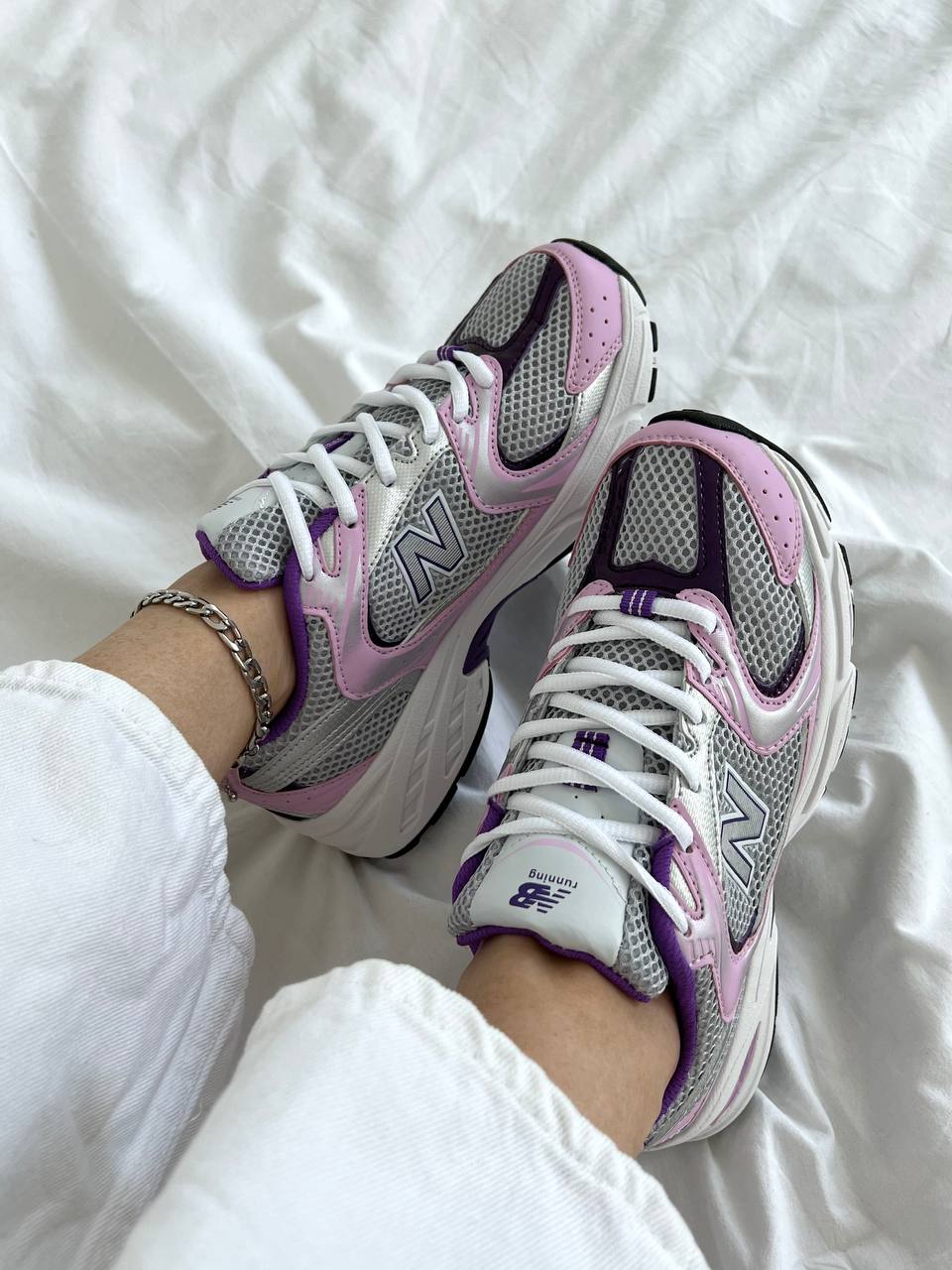 New Balance 530 Pink Grey - oceanhype - 