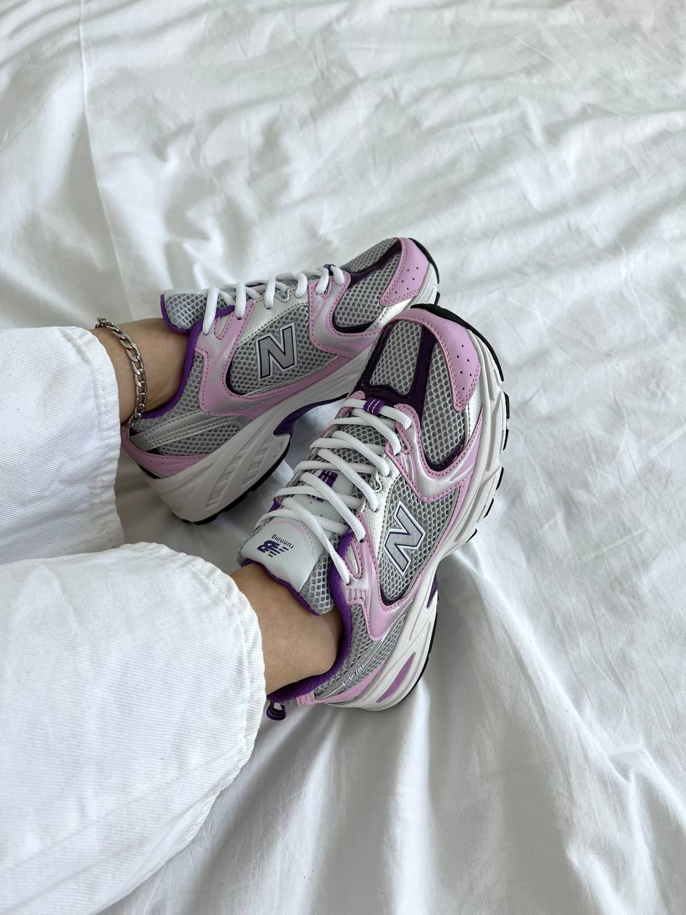 New Balance 530 Pink Grey - oceanhype - 