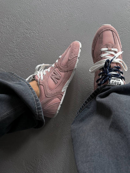 New Balance 530 x Miu Miu Pink Blue Laces - oceanhype - 