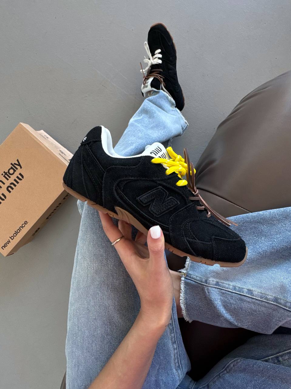New Balance x Miu Miu 530 Black - oceanhype - 