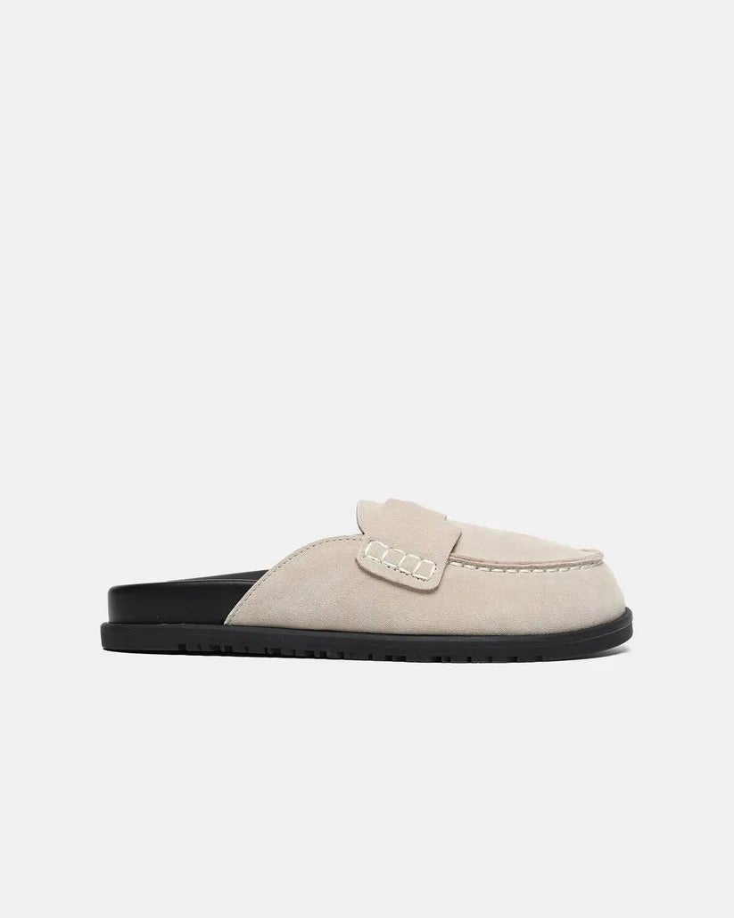 Hermes Mule Beige Suede - oceanhype - 