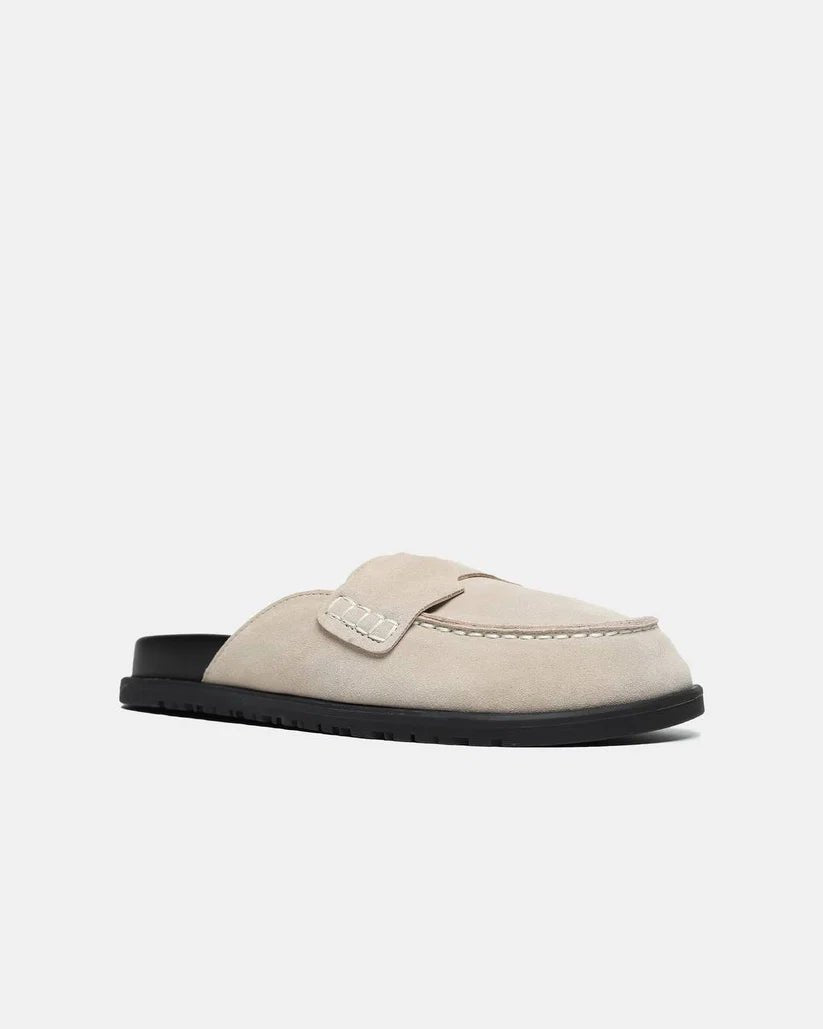 Hermes Mule Beige Suede - oceanhype - 