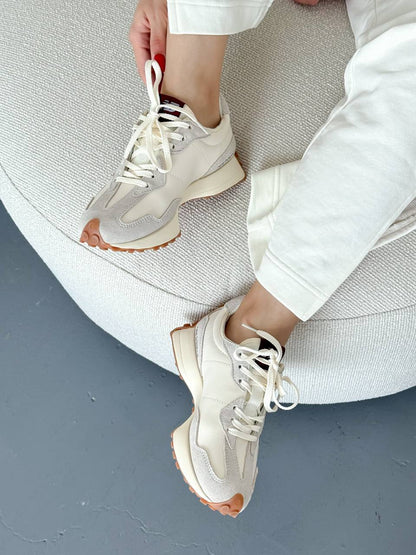 New balance 327 White Dark Red - oceanhype - 