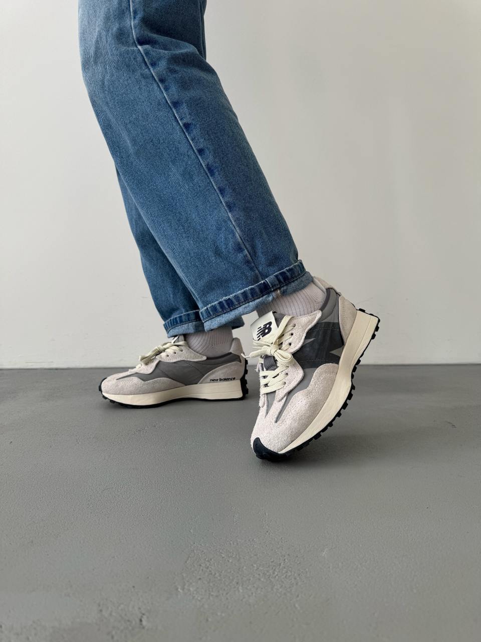 New balance 327 Beige Grey - oceanhype - 
