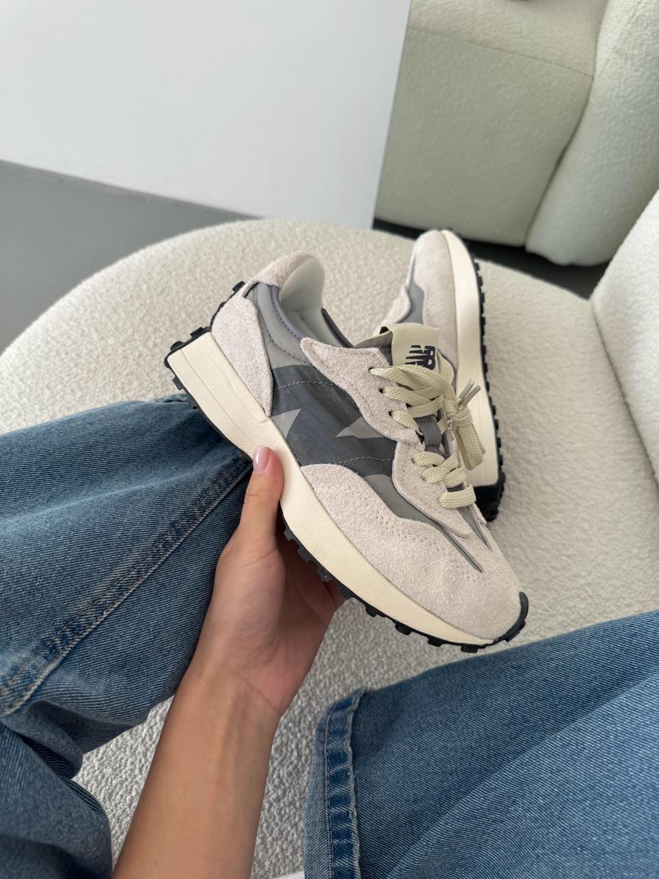 New balance 327 Beige Grey - oceanhype - 
