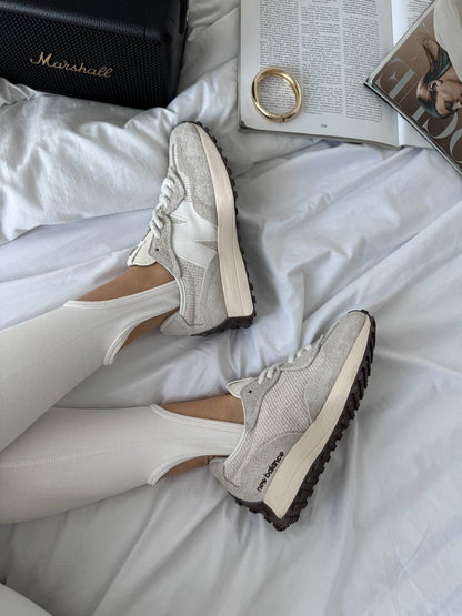 New Balance 327 Beige White - oceanhype - 