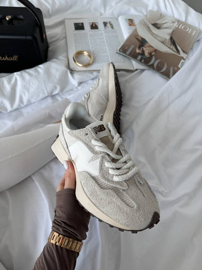 New Balance 327 Beige White - oceanhype - 