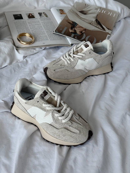 New Balance 327 Beige White - oceanhype - 