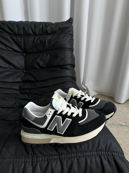 New Balance 574 Legacy Black Grey - oceanhype - 