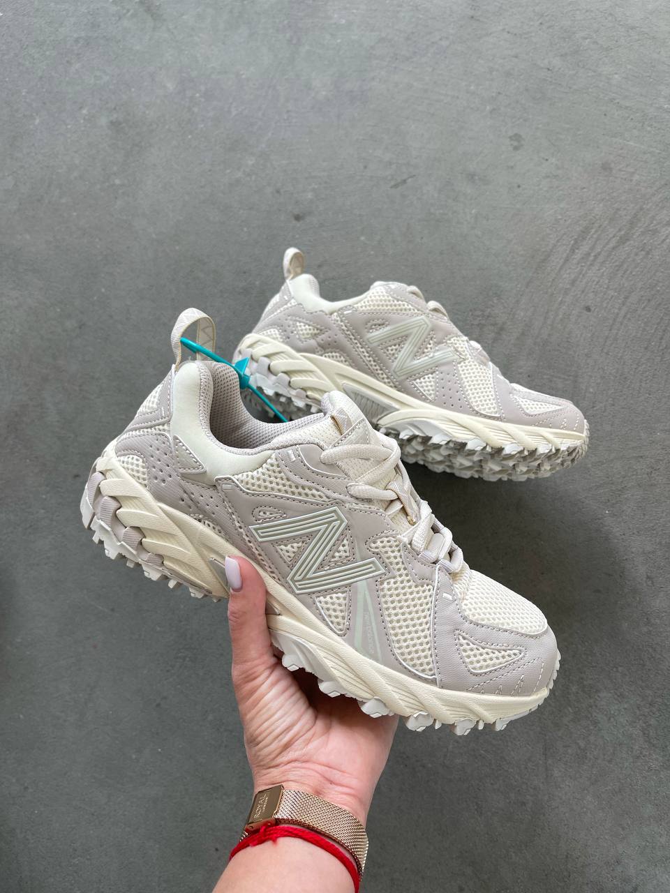 New Balance 610 Timberwolf Moonbeam - oceanhype - 
