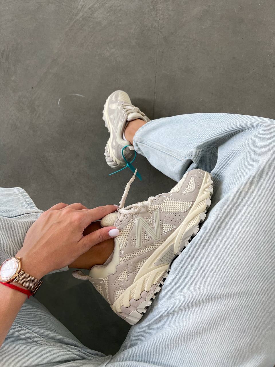 New Balance 610 Timberwolf Moonbeam - oceanhype - 
