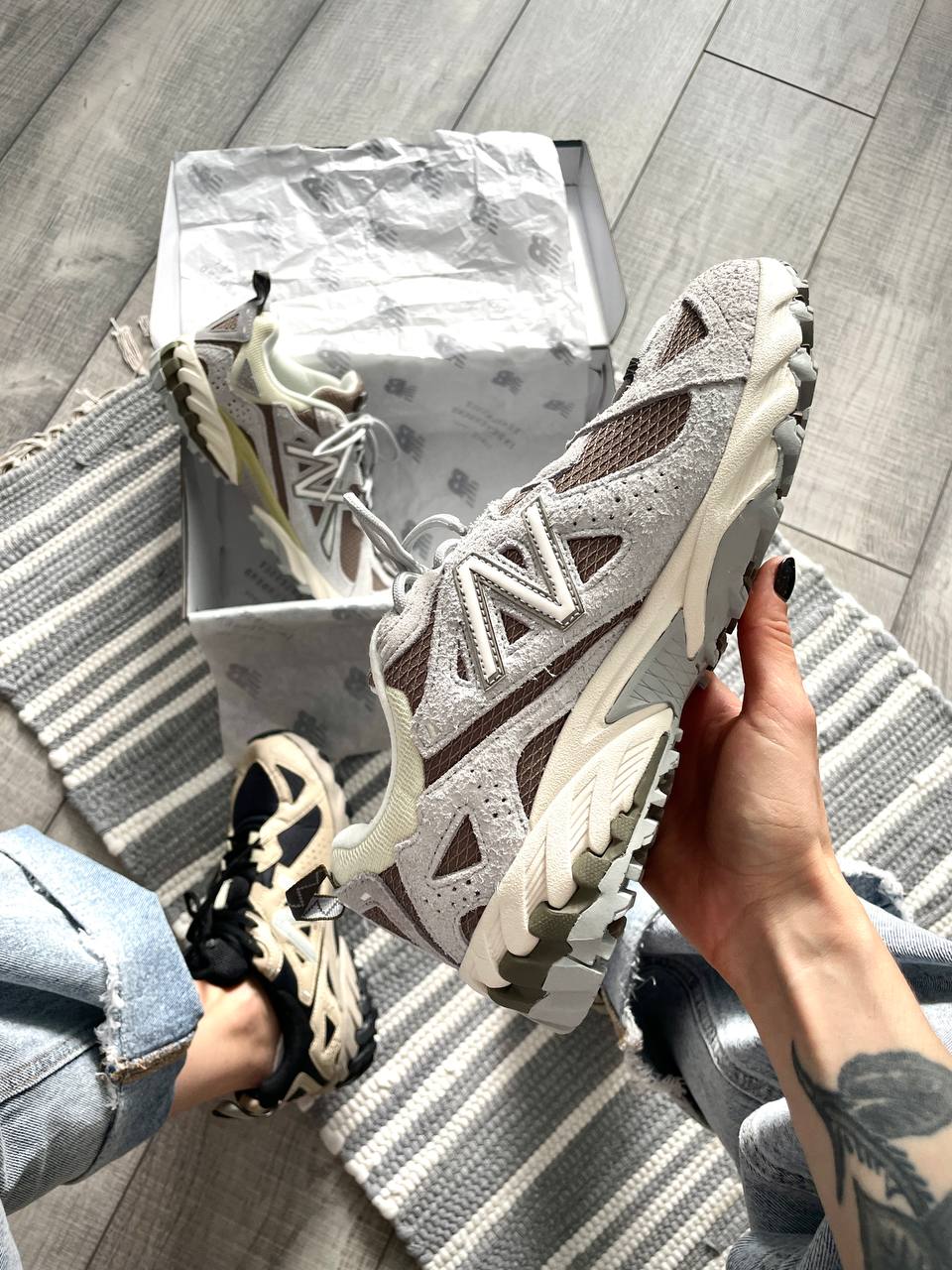 New Balance 610 Brighton Grey Mushroom - oceanhype - 