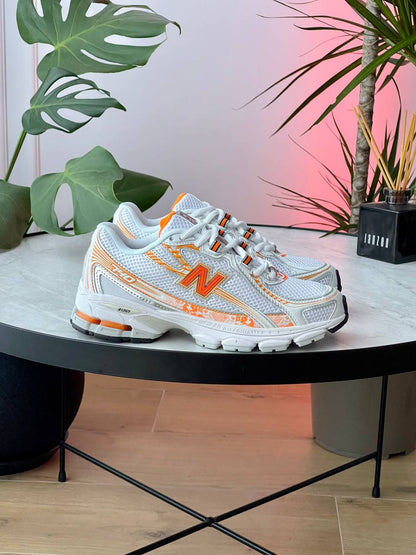 New Balance 740 White Orange - oceanhype - 