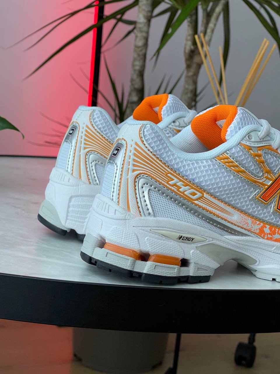 New Balance 740 White Orange - oceanhype - 