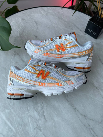 New Balance 740 White Orange - oceanhype - 