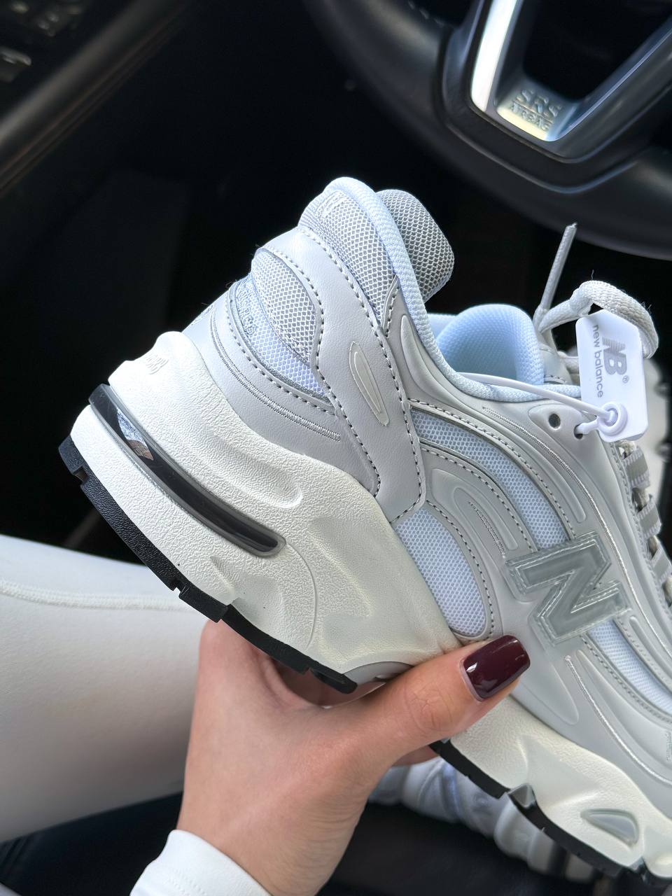 New Balance 1000 White Silver - oceanhype - 