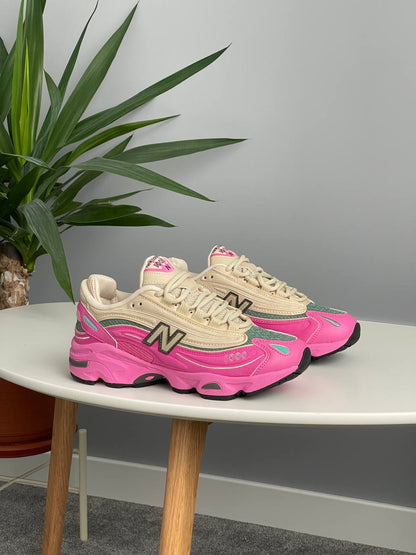 New Balance 1000 Tan Pink Green - oceanhype - 
