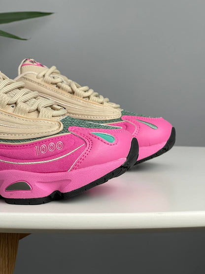 New Balance 1000 Tan Pink Green - oceanhype - 
