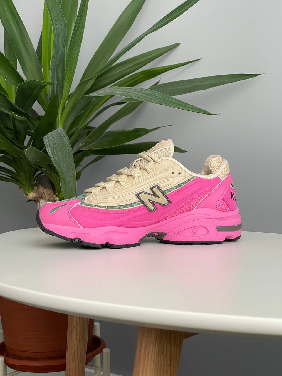 New Balance 1000 Tan Pink Green - oceanhype - 