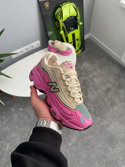 New Balance 1000 Tan Pink Green - oceanhype - 
