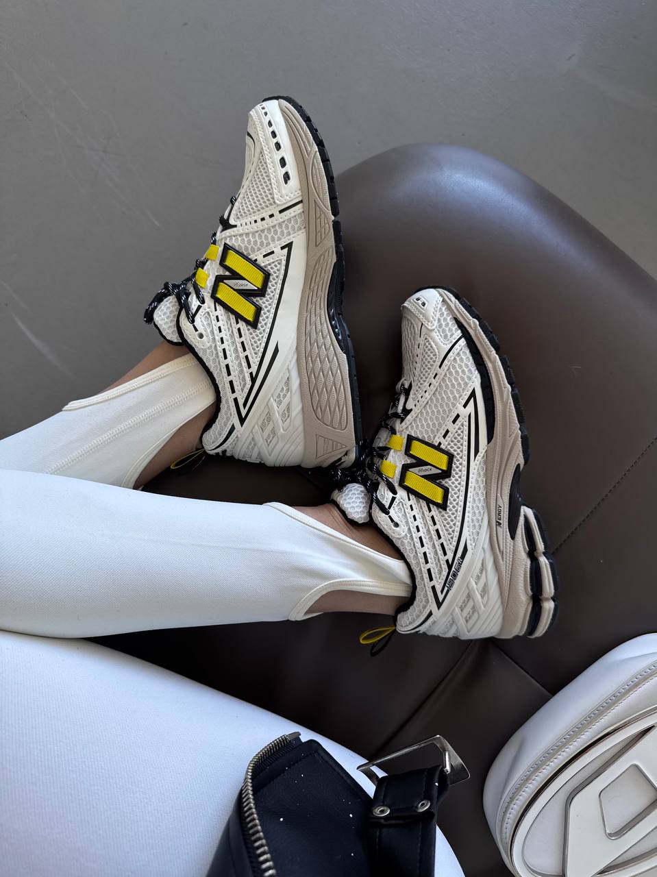 New Balance 1906 Light Beige Yellow - oceanhype - 