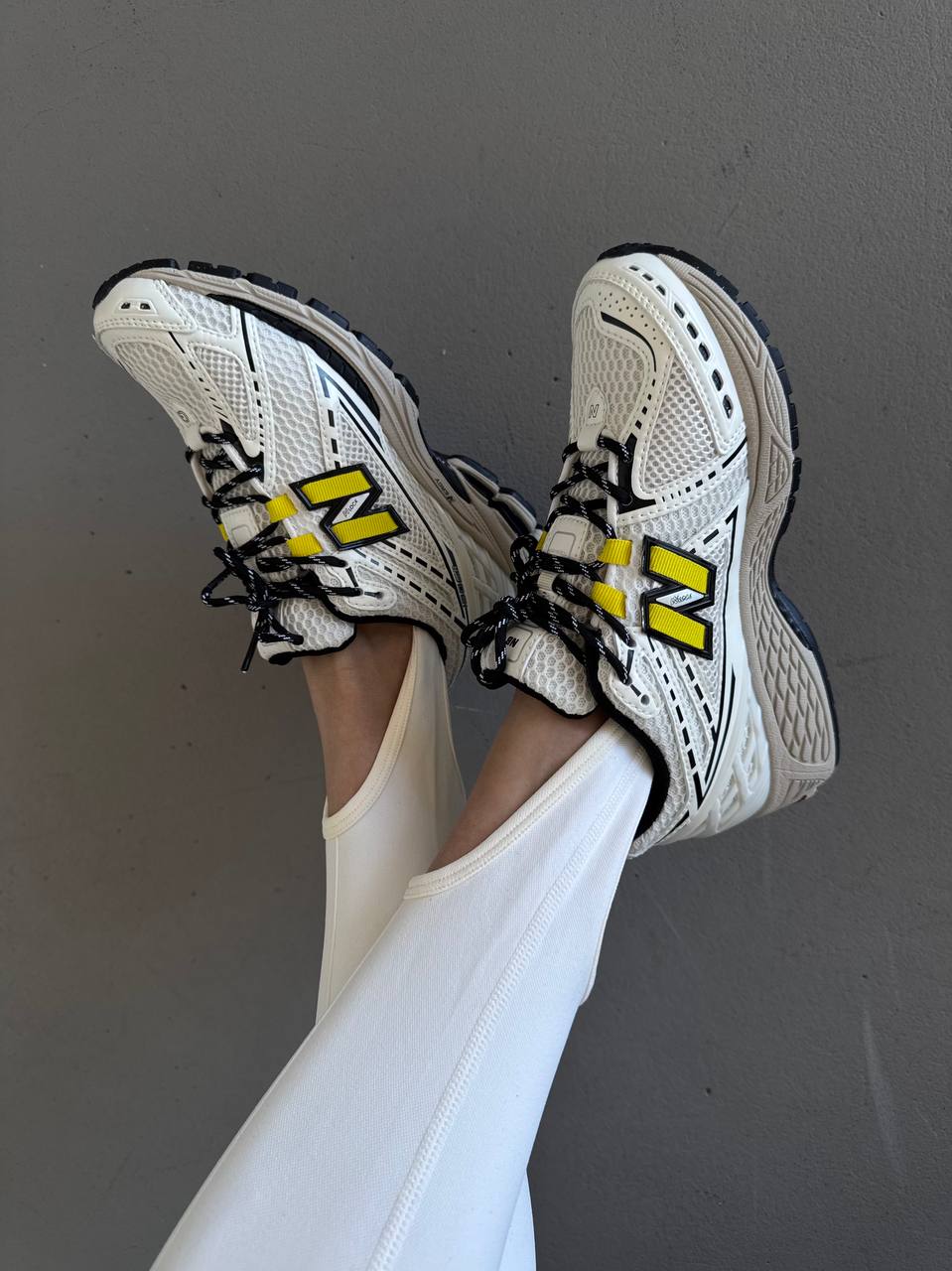 New Balance 1906 Light Beige Yellow - oceanhype - 