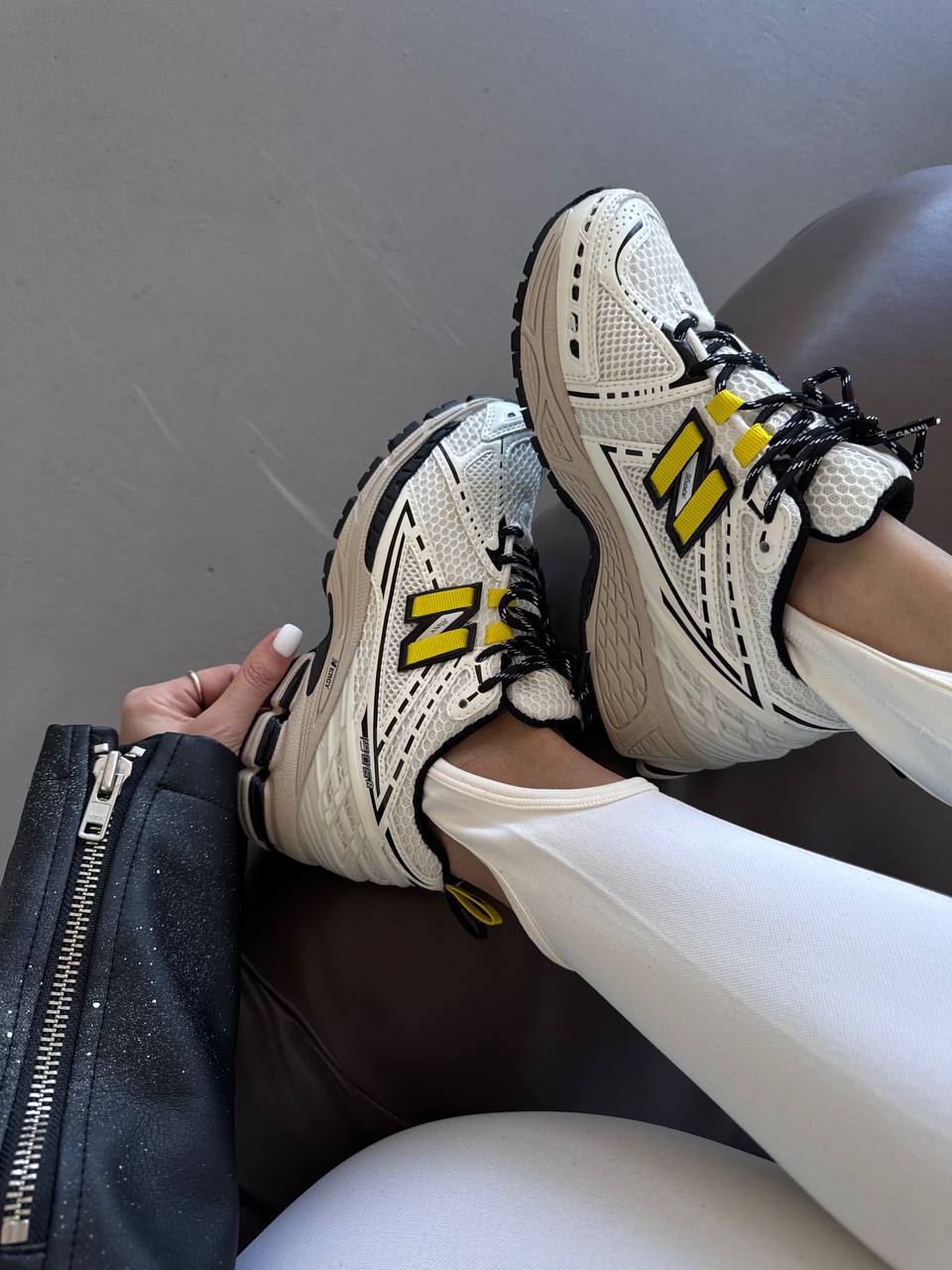 New Balance 1906 Light Beige Yellow - oceanhype - 