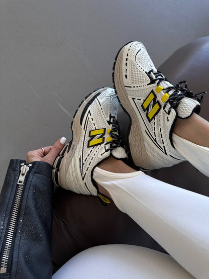 New Balance 1906 Light Beige Yellow - oceanhype - 