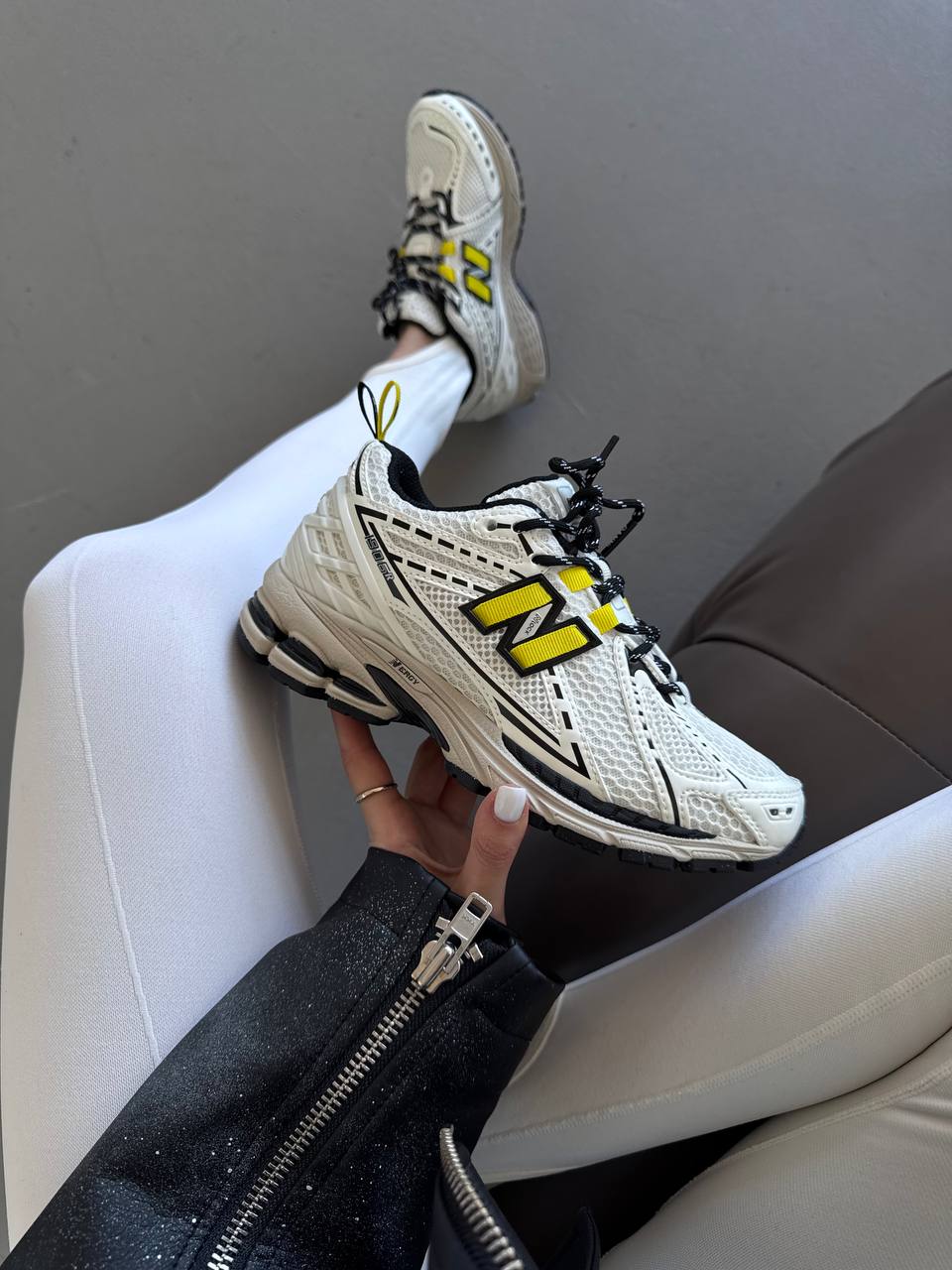 New Balance 1906 Light Beige Yellow - oceanhype - 