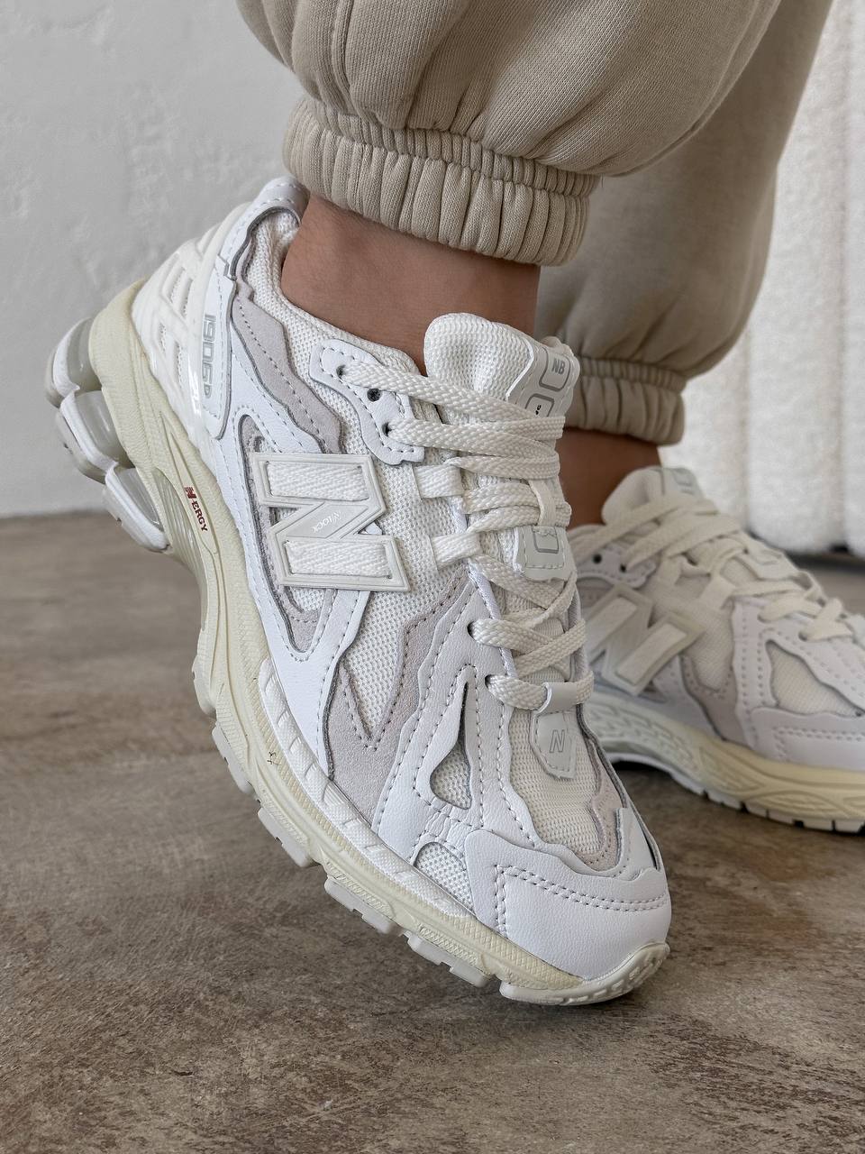 New Balance 1906D White Beige - oceanhype - 