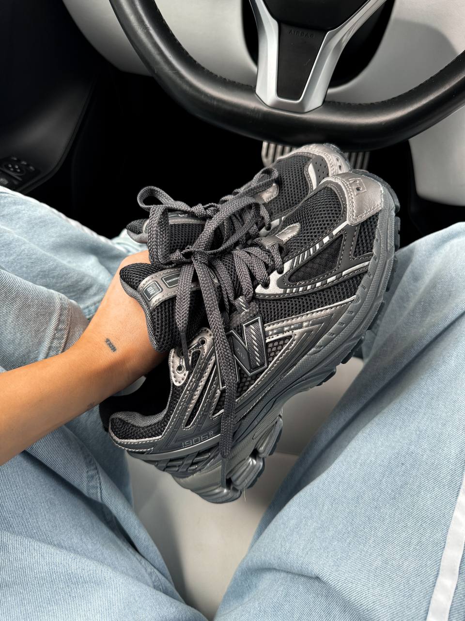 New Balance 1906R Silver Black - oceanhype - 