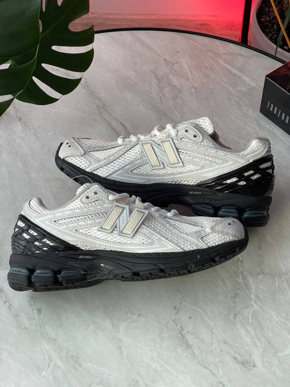 New Balance 1906R White Black - oceanhype - 