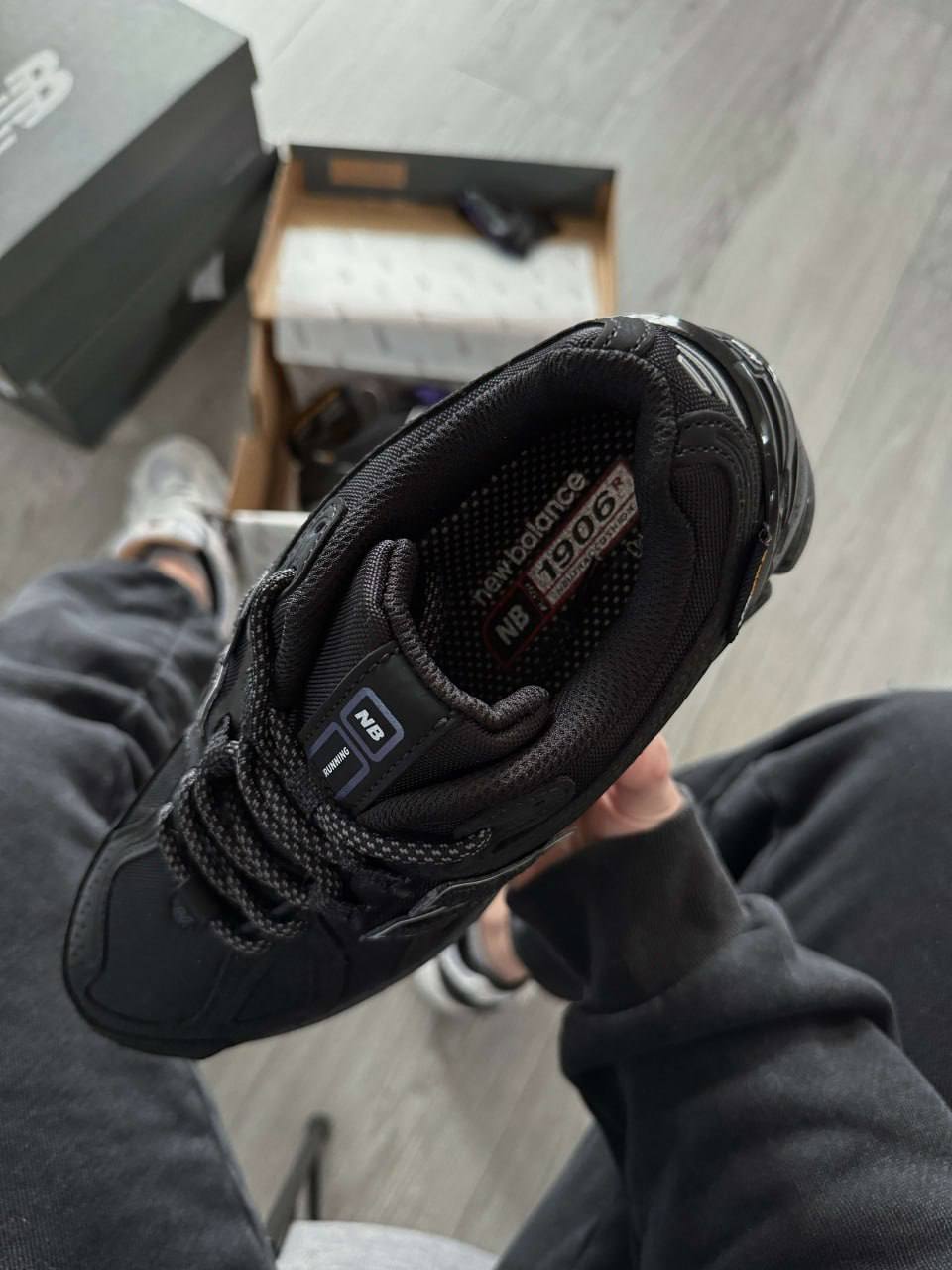 New Balance 1906R Cordura Pouch Black - oceanhype - 