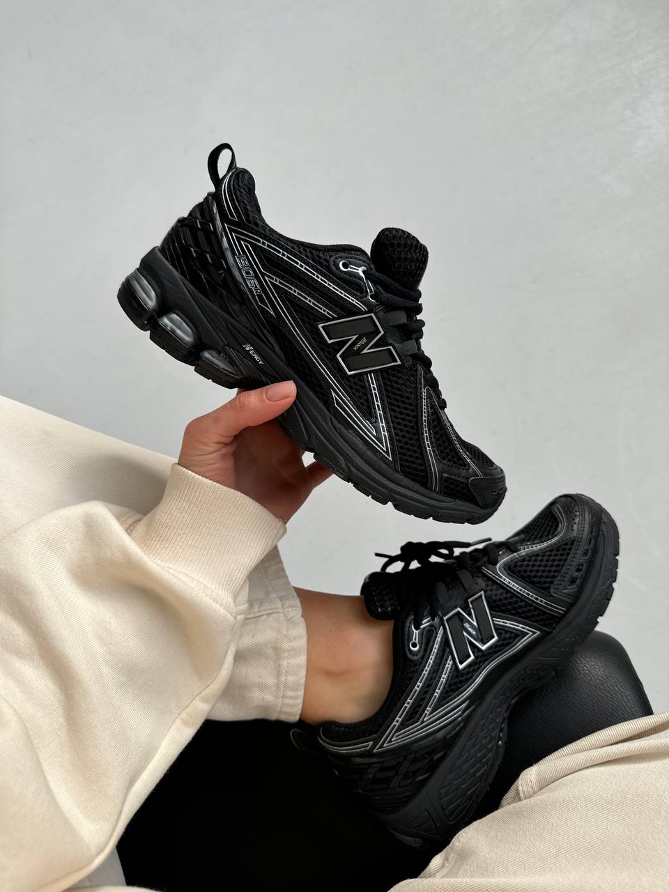 New Balance 1906R Black White Grey - oceanhype - 