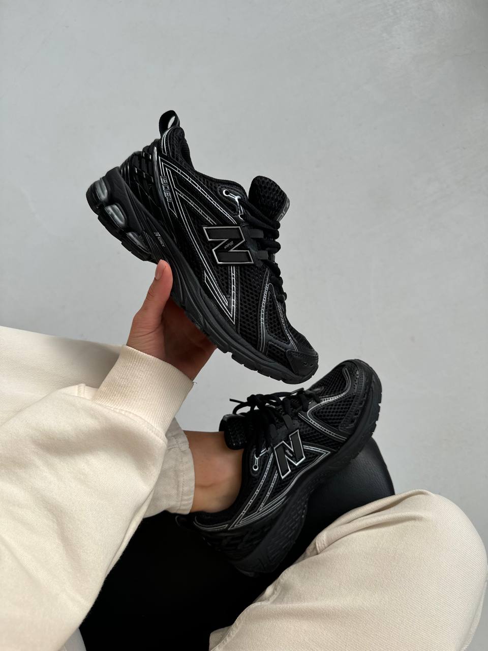 New Balance 1906R Black White Grey - oceanhype - 